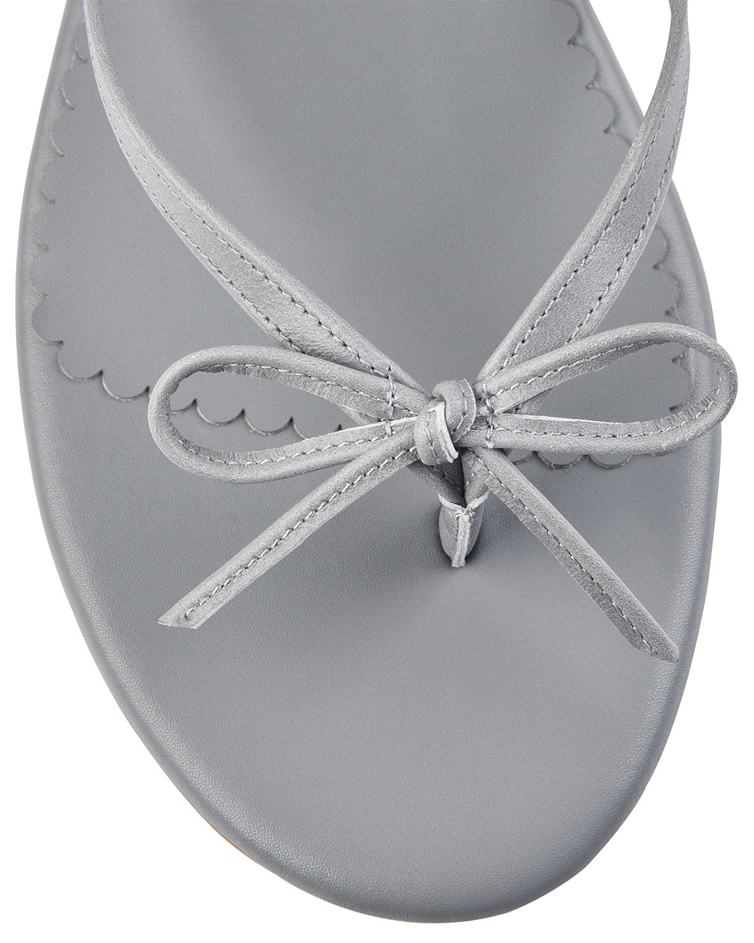 Ribbon Stitch Flip Flops - Wisteria