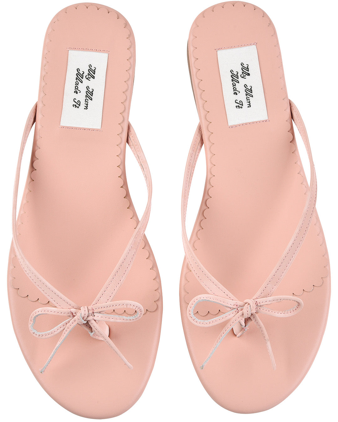 Ribbon Stitch Flip Flops Veil