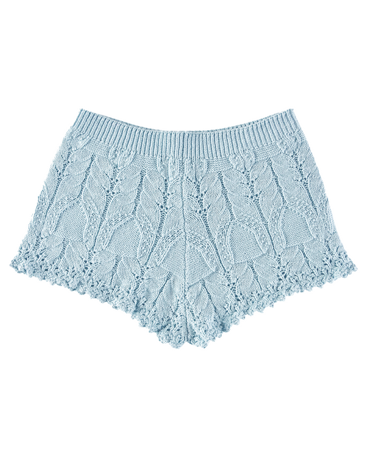 Lace Knit Shorts - Bluewishes