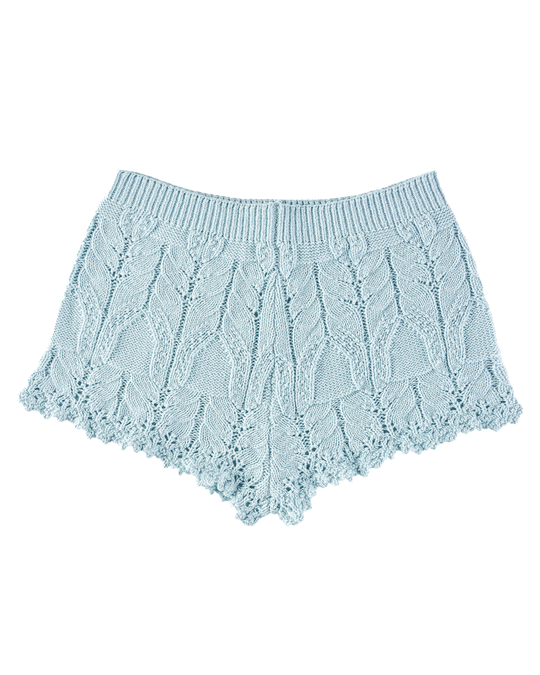 Lace Knit Shorts - Bluewishes