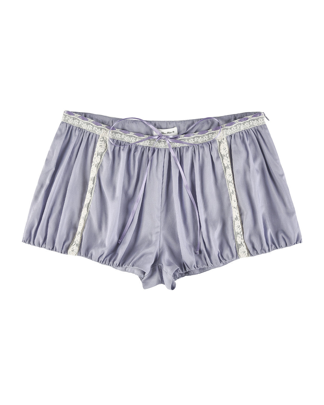 Lace Ribbon Shorts Wisteria