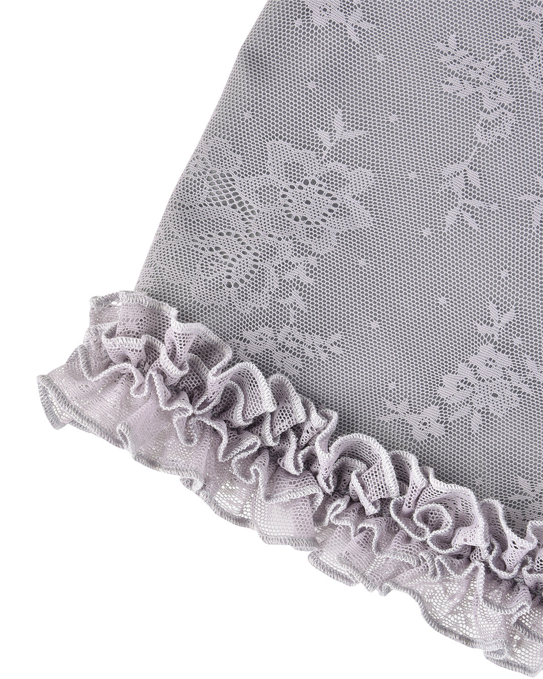 Shorts: Ruffled Micro Shorts - Wisteria - My mum made it – MY MUM