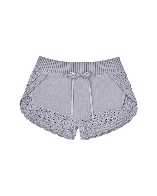 Laceweave Dolphin Shorts - Wisteria