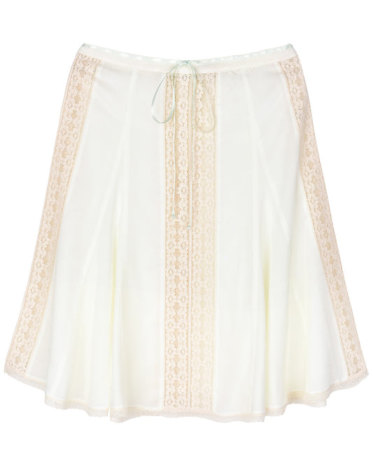 Aurelie Skirt - Vintage White