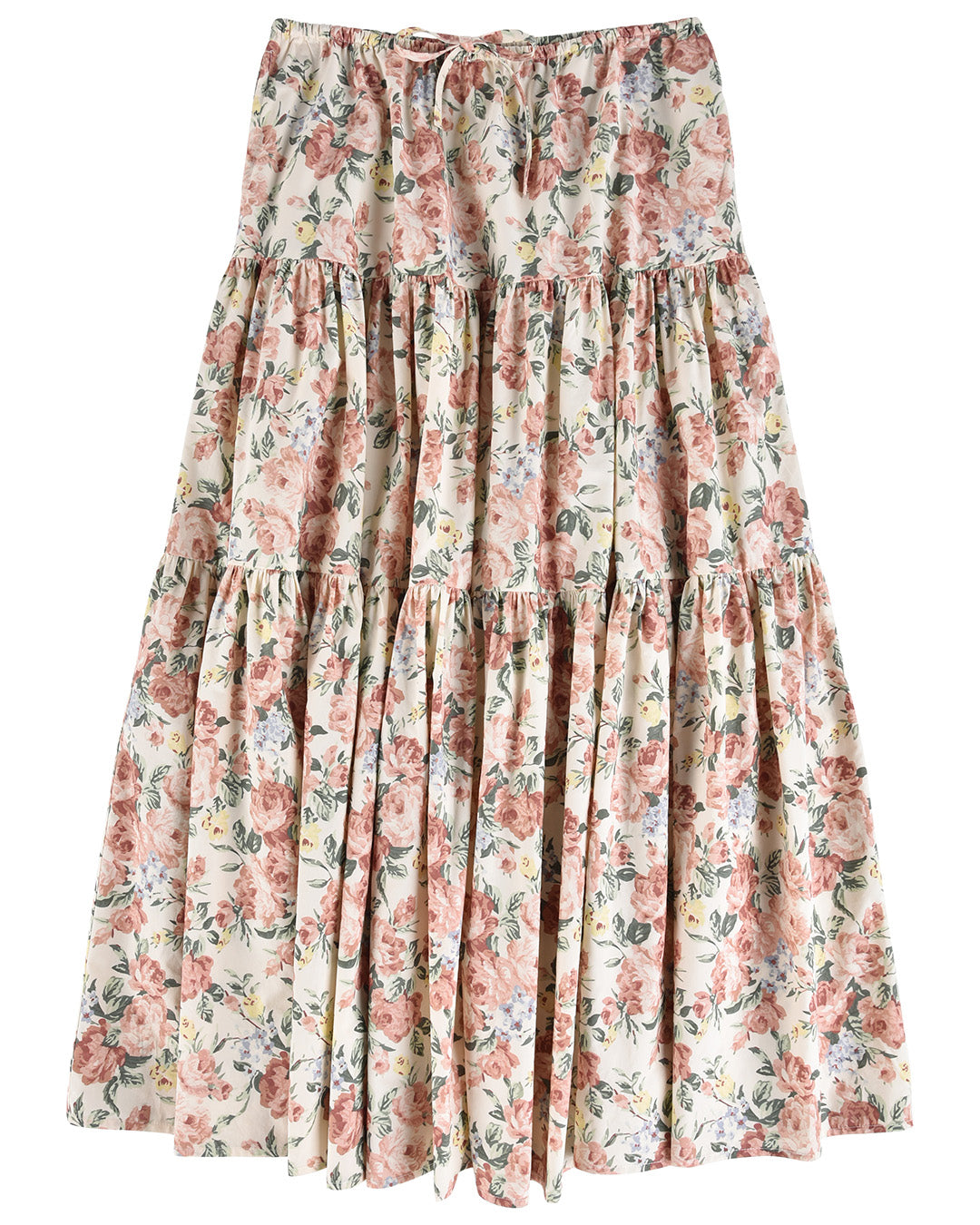 Layered Maxi Skirt Secret Garden