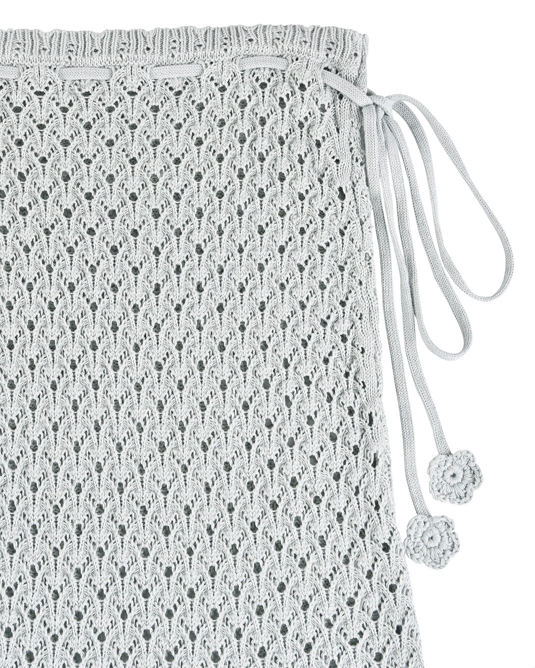 Laceweave Midi Skirt - Mint