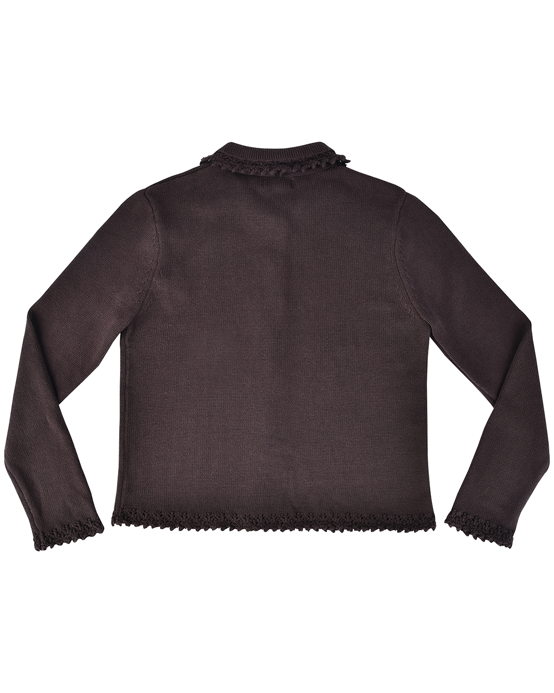 Lace Knit Cardigan - Earth