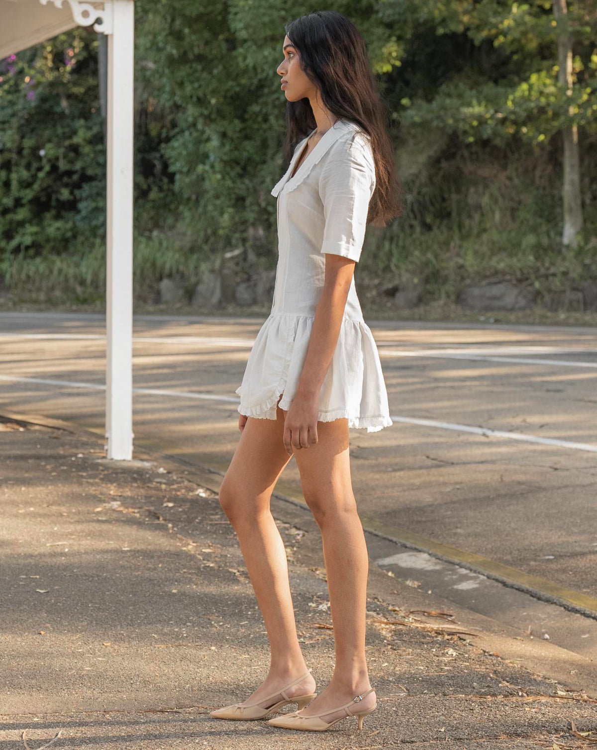 Armistice Dress - White