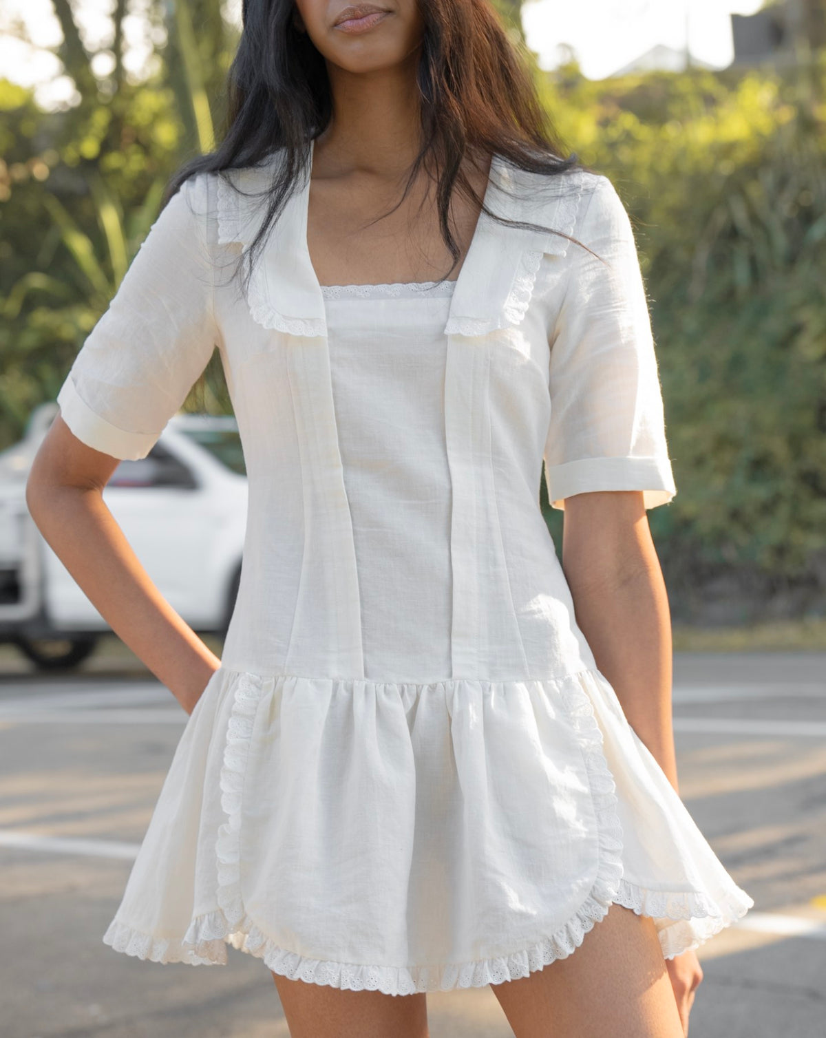 Armistice Dress - White