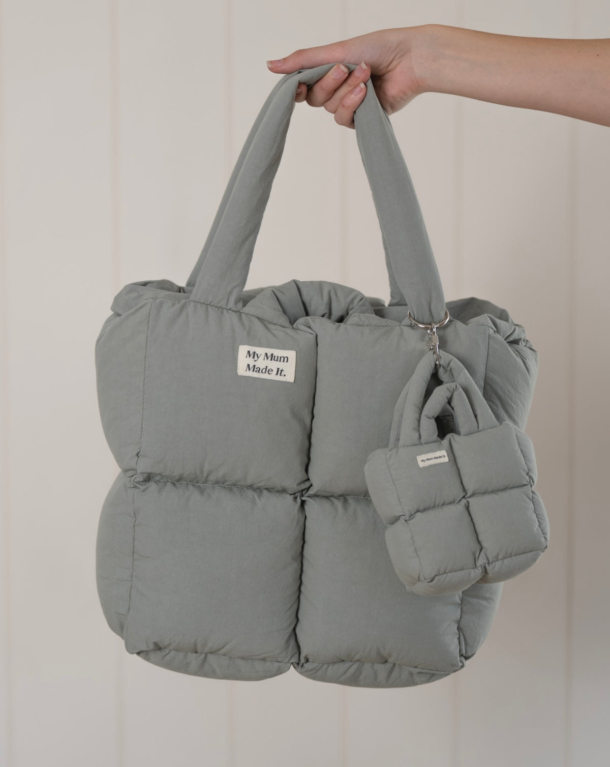 Puffer Tote Bag - Moon