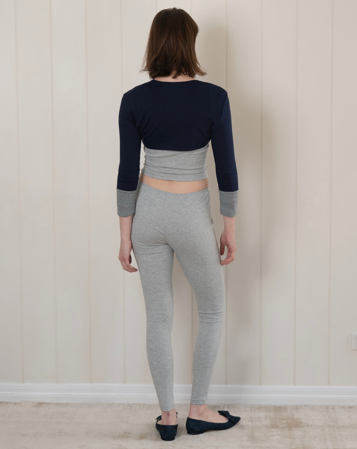 Gather Legging - Grey