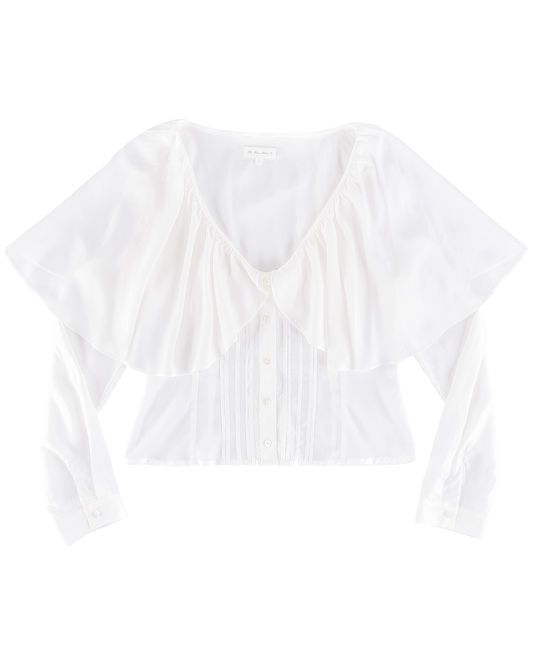 Capelet Shirt - White