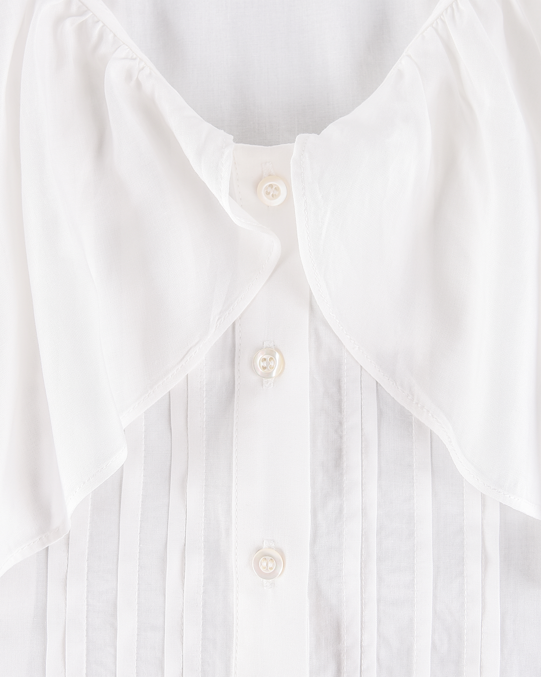 Capelet Shirt - White