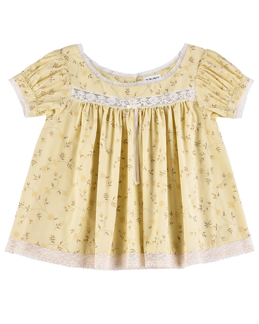 Lucienne Cotton Blouse - Dream Vine