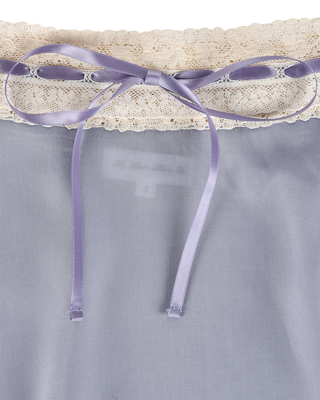 Tops: Lace Ribbon Cami - wisteria - My mum made it – MY MUM MADE IT
