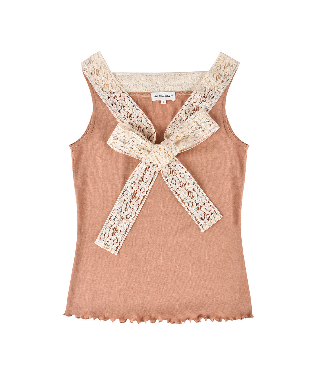Lace Bow Tank Veil