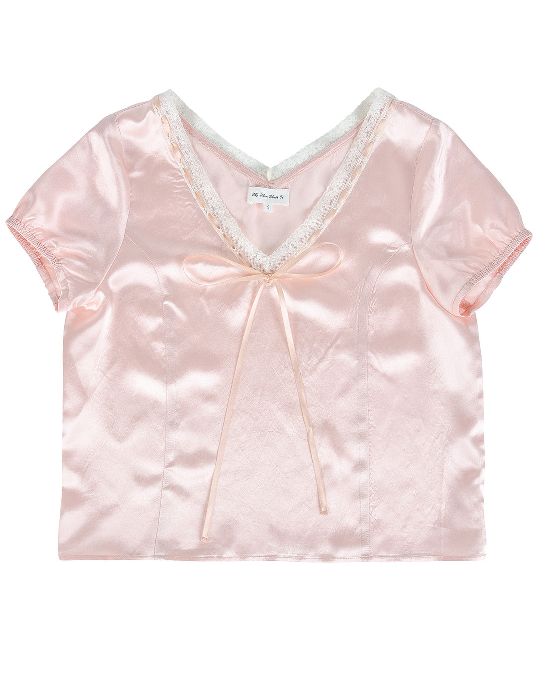 Lace Sola Top Electra Blush