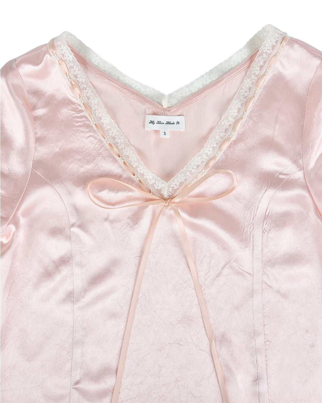 mymummadeit レーストップス Tops: Lace Sola Top - Electra Blush - My mum made it – MY MUM MADE IT