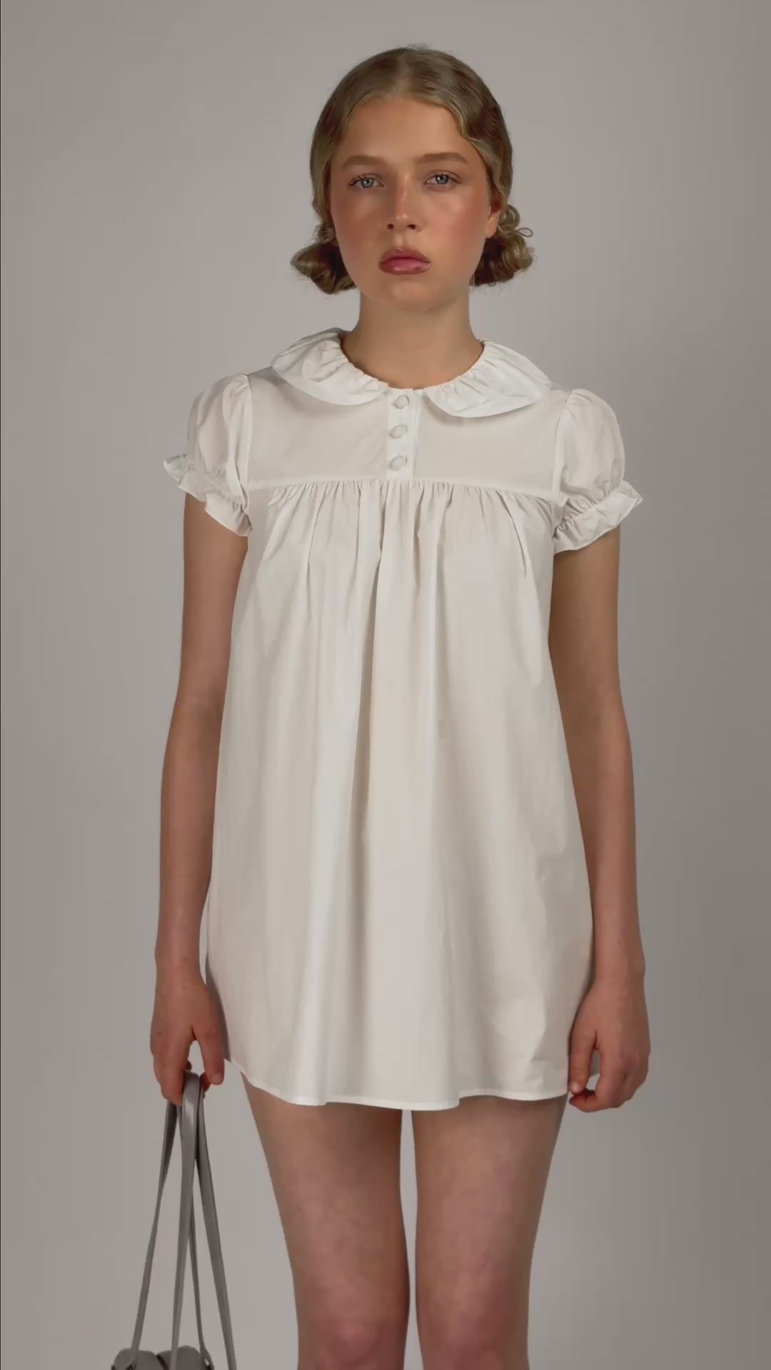 white shift dress Dresses: Esme Shift Dress - White