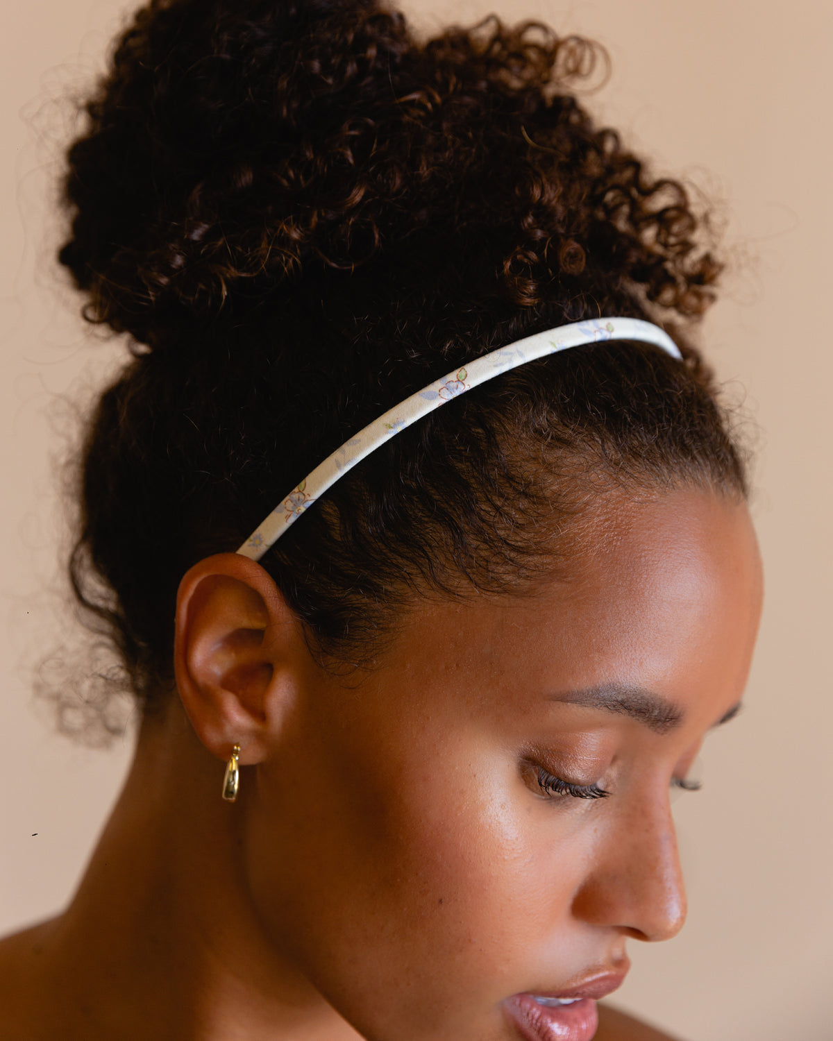 Headband - Purple Posy