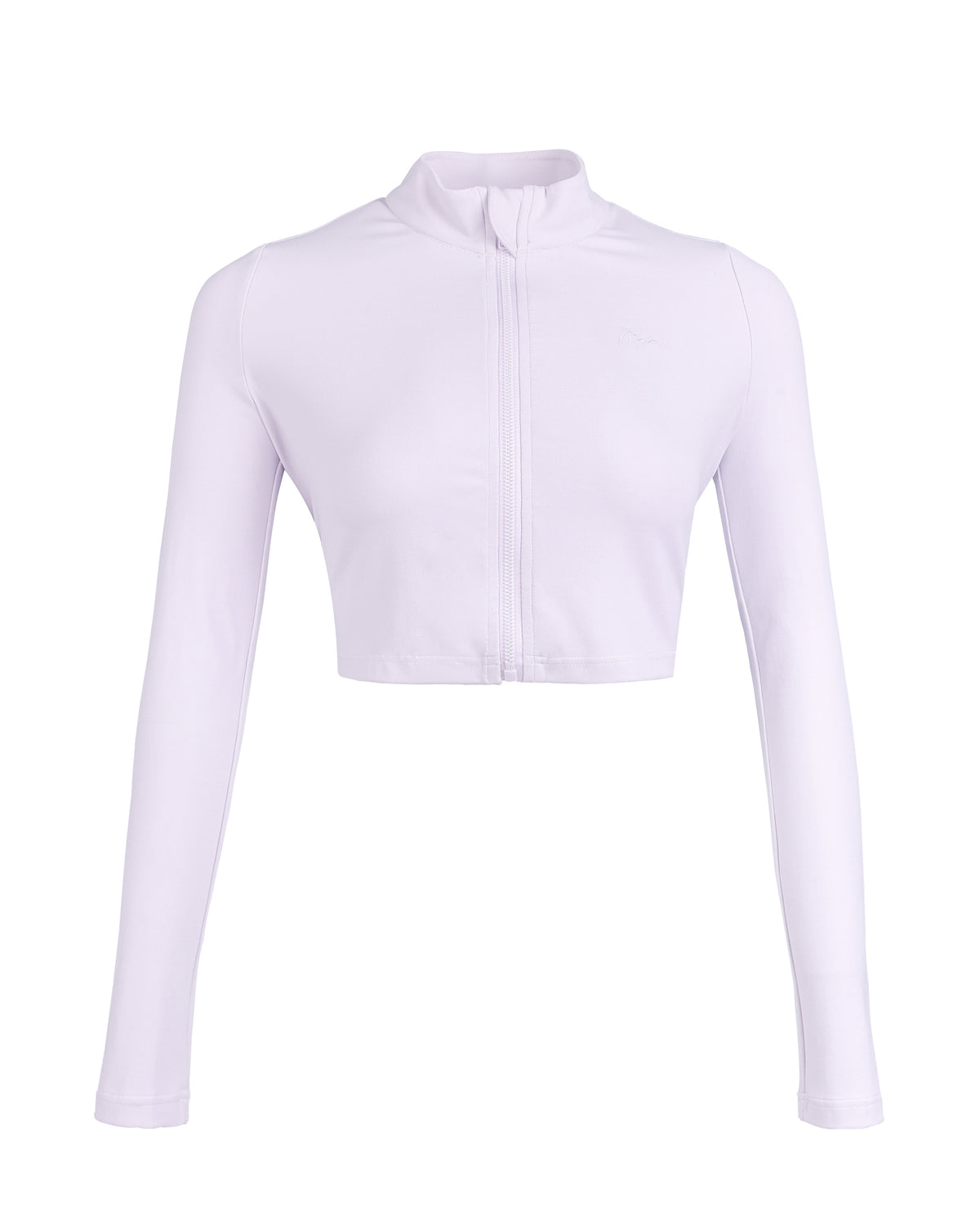 Cropped Stretch Sports Jacket - Soft Lilac