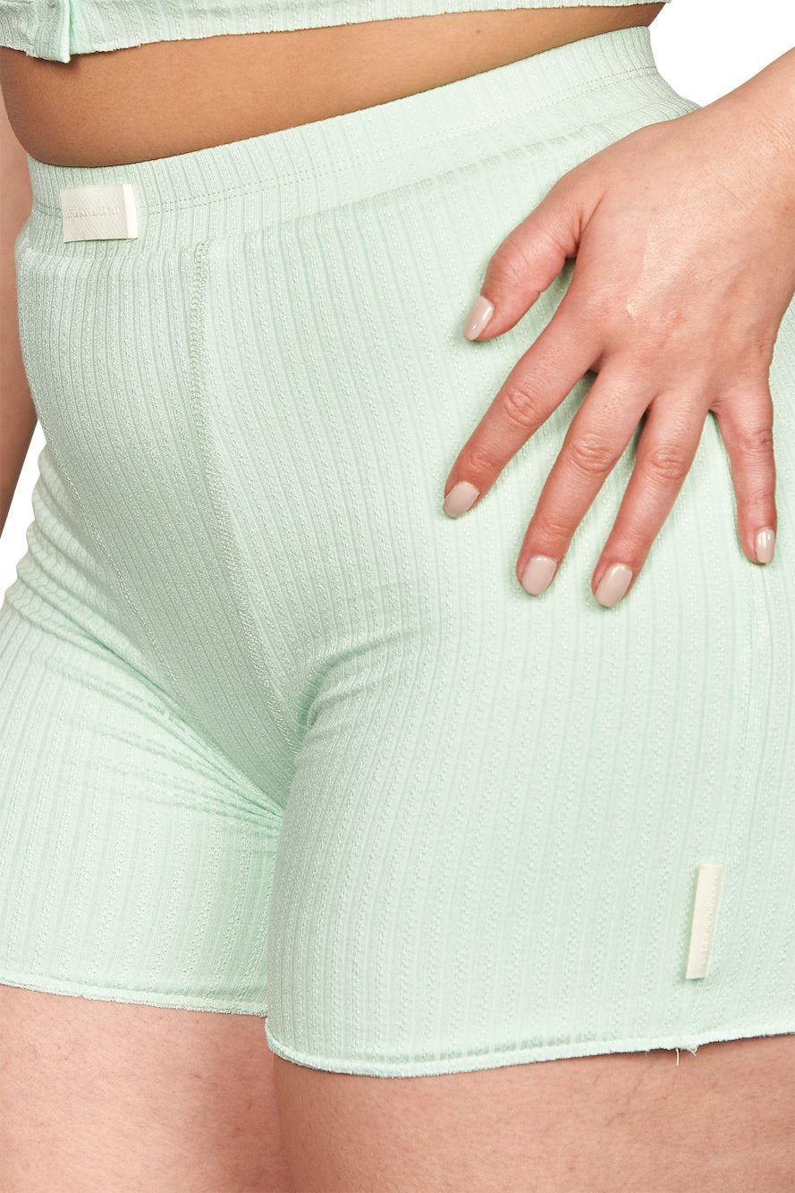 Baby Biker Shorts - Fresh Mint
