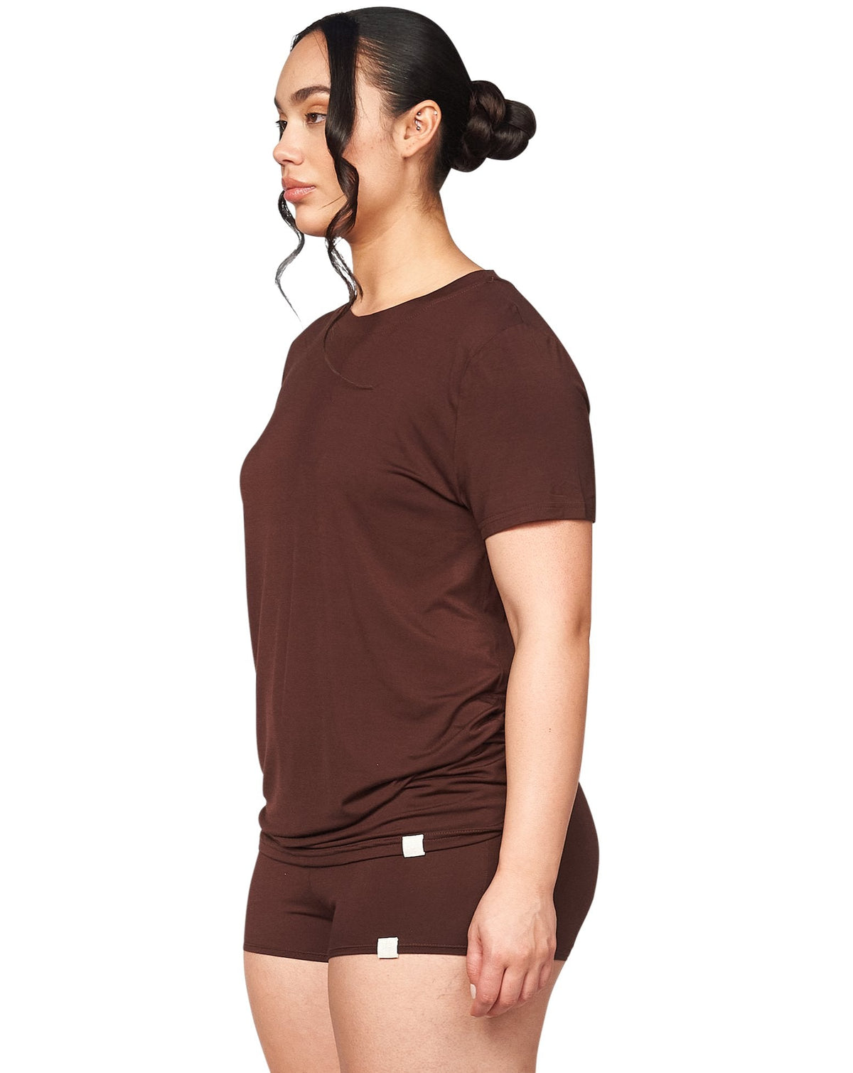 Bamboo Comfy Tee - Cacao
