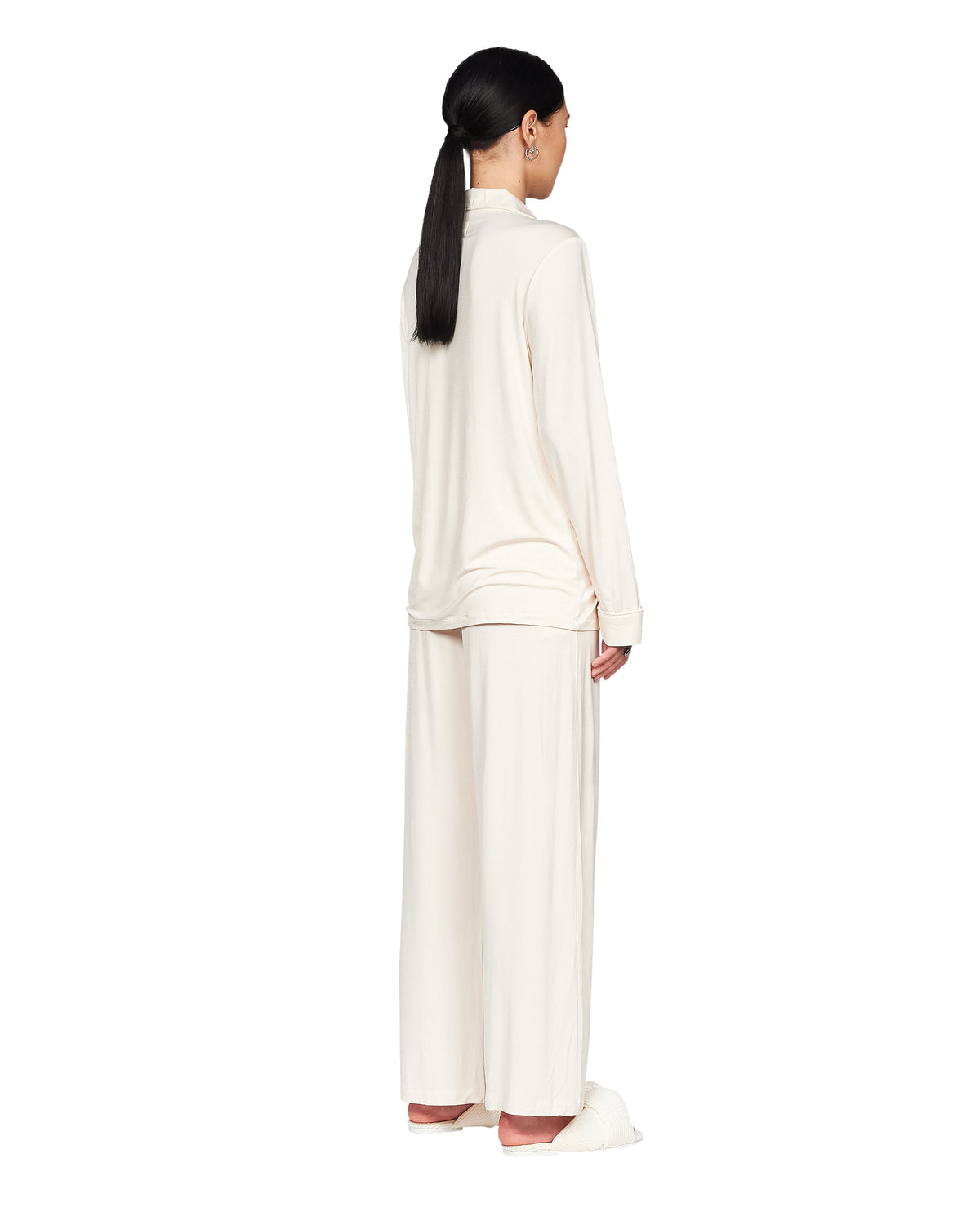 Bamboo Pyjama Pants - Cream