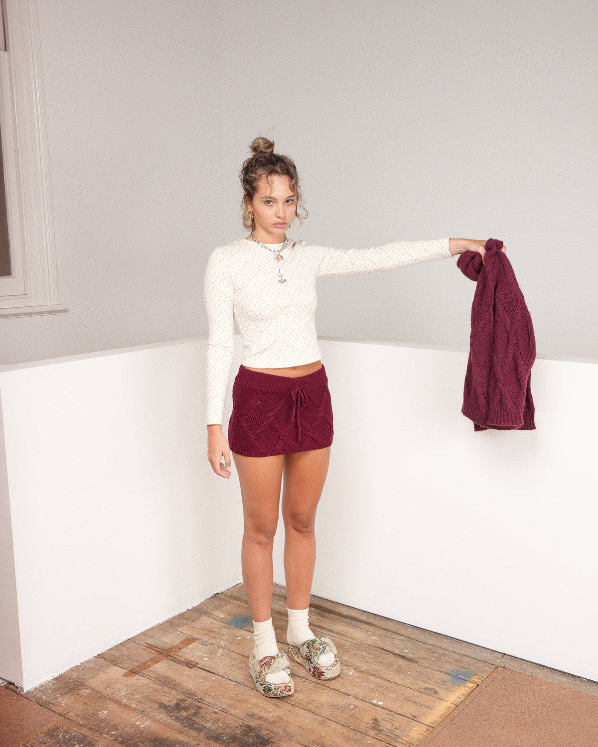Wild Flower Info Long Sleeve Tee