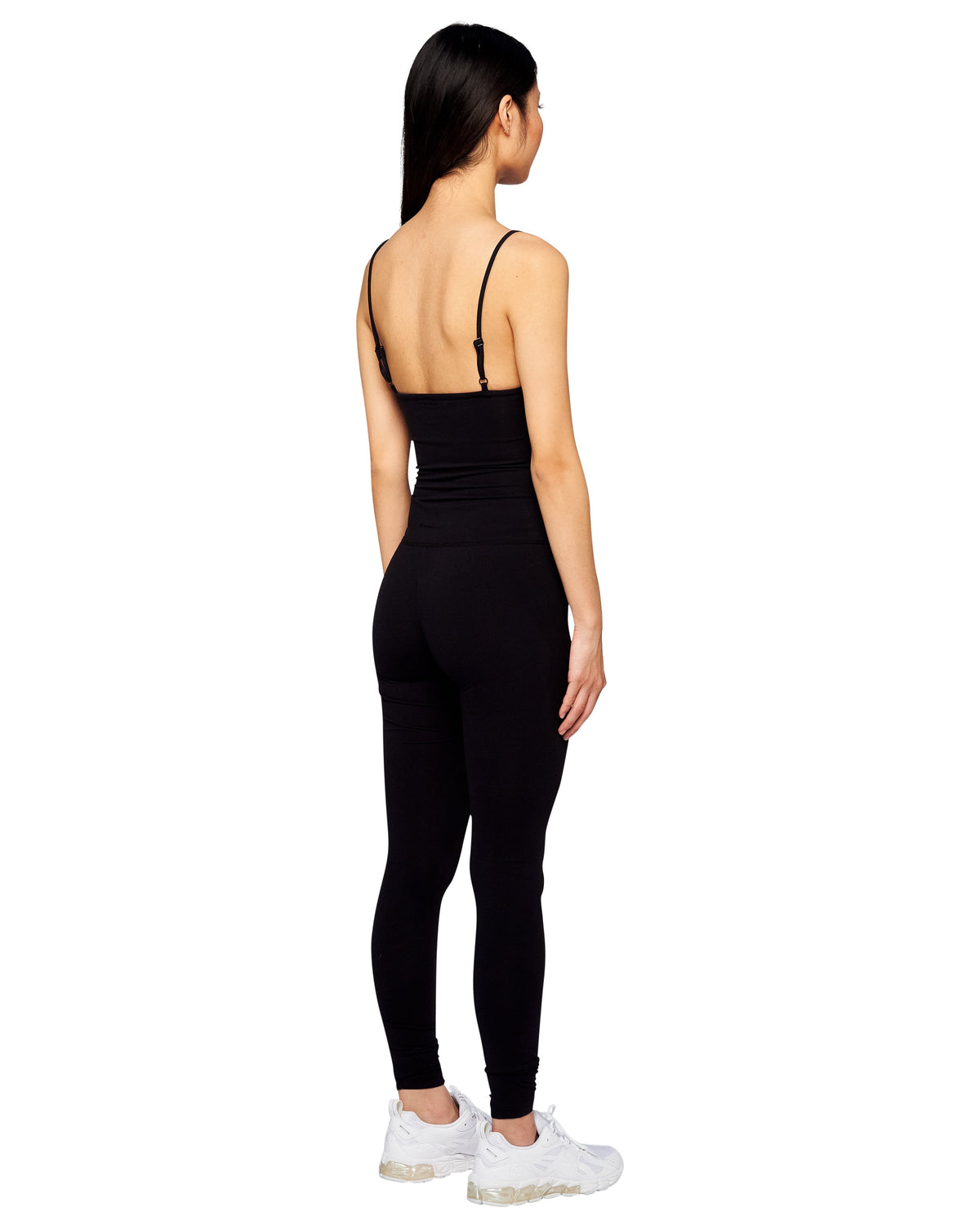 Smooth Stretch Cami Bodysuit - Black