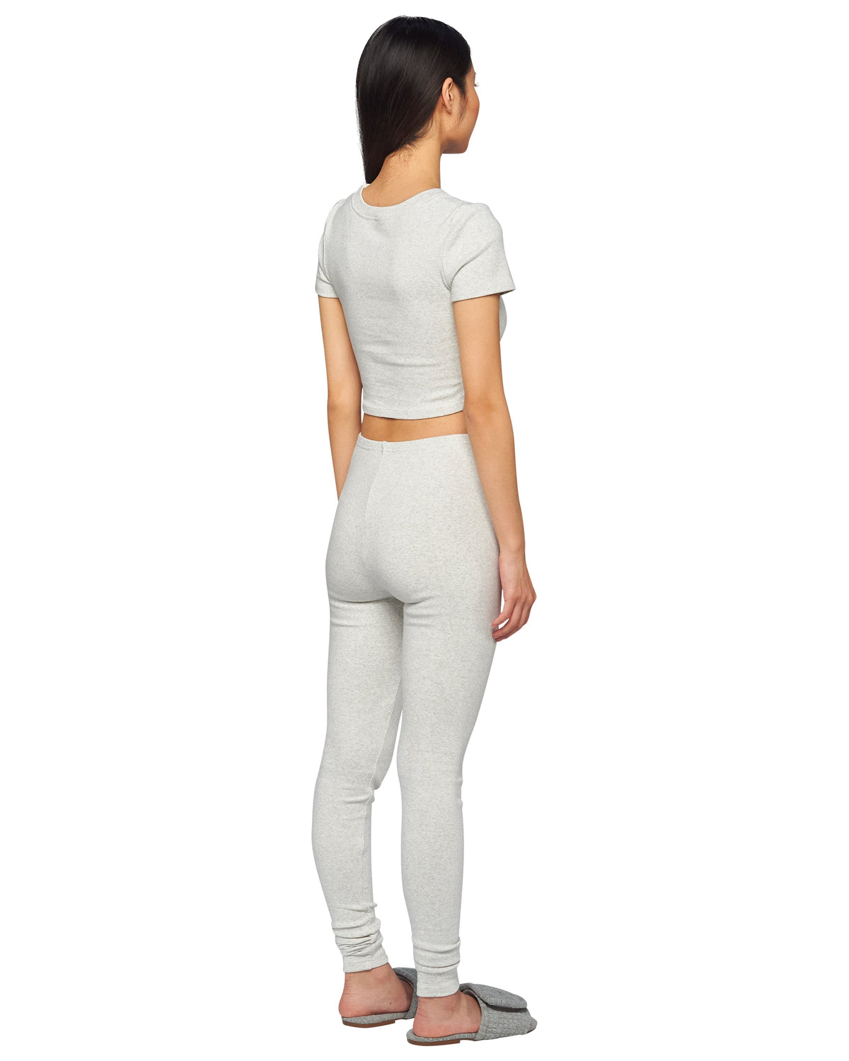 Staple Leggings - Speckled Grey